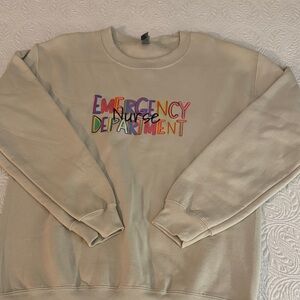 Gildan Cream Heavy Blend Sweatshirt